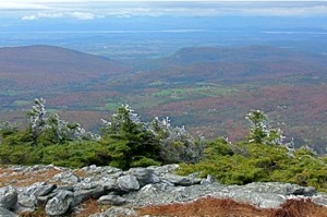 View from Mt Abraham, VT