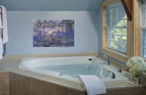 The Logan Suite Master Bathroom at West Hill House