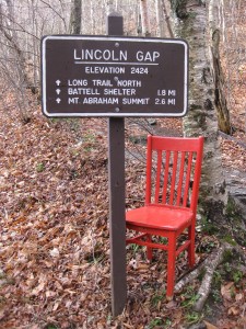 The Red Chair checks out the Lincoln Gap - the highest road crossing in the State of Vermont