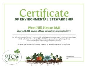 Composting Certificate 2017