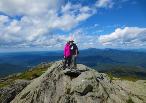 Hikers on Camels Hump