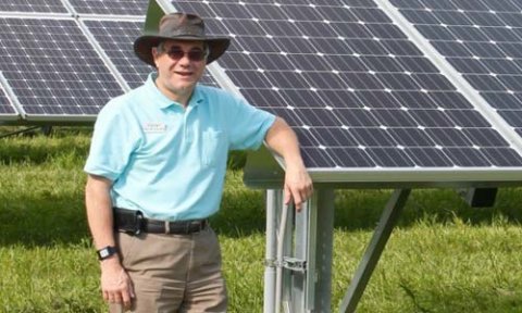 Peter and solar panels Peter and solar panels