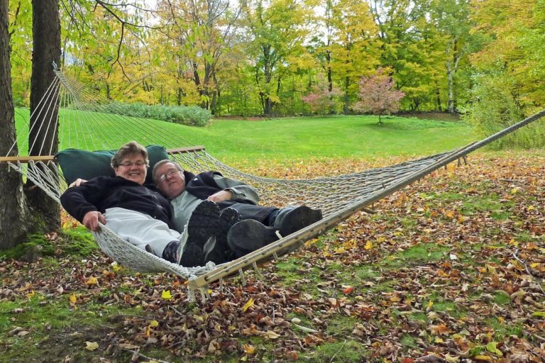 Hammock couple