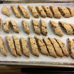 Deliciously crunchy mincemeat biscotti