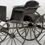 Antique carriage at Shelburne Museum.