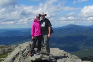 Hikers on Mountain