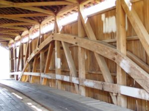 Covered bridge Burr Truss