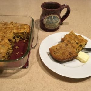 cornbread and tea