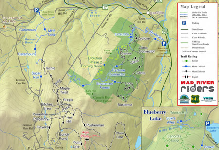 mad river riders trail map