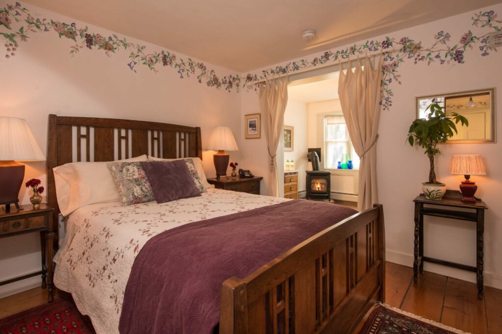 The guest rooms at our Bed and Breakfast in Vermont make for intimate romantic getaways.