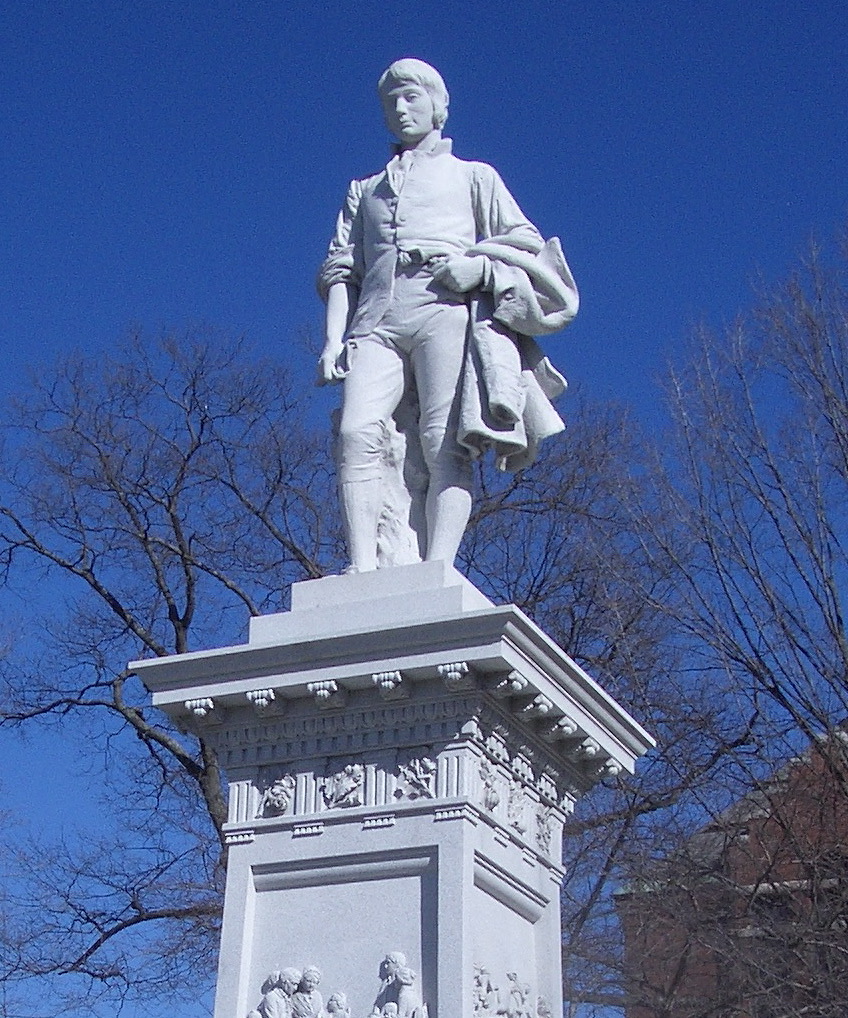 Statue of Robert Burns in Barre, Vermont