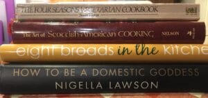 Cookbook pile