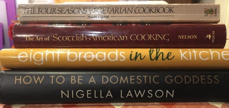 Cookbook pile