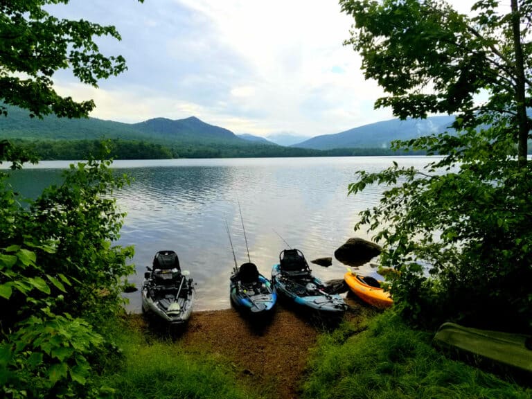 Kayaking in Vermont near our bed and breakfast