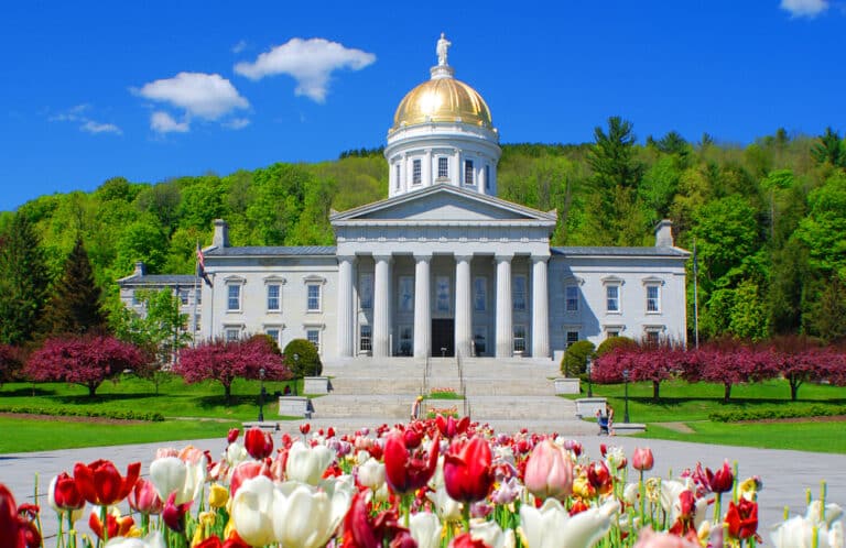 Our Favorite Things to Do in Montpelier Vermont this Summer near our bed and breakfast, photo of the Vermont State Building