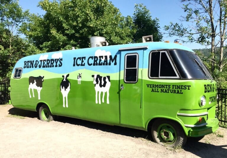Ben and Jerry's Factory Tour this summer in Vermont for a day trip from our bed and breakfast