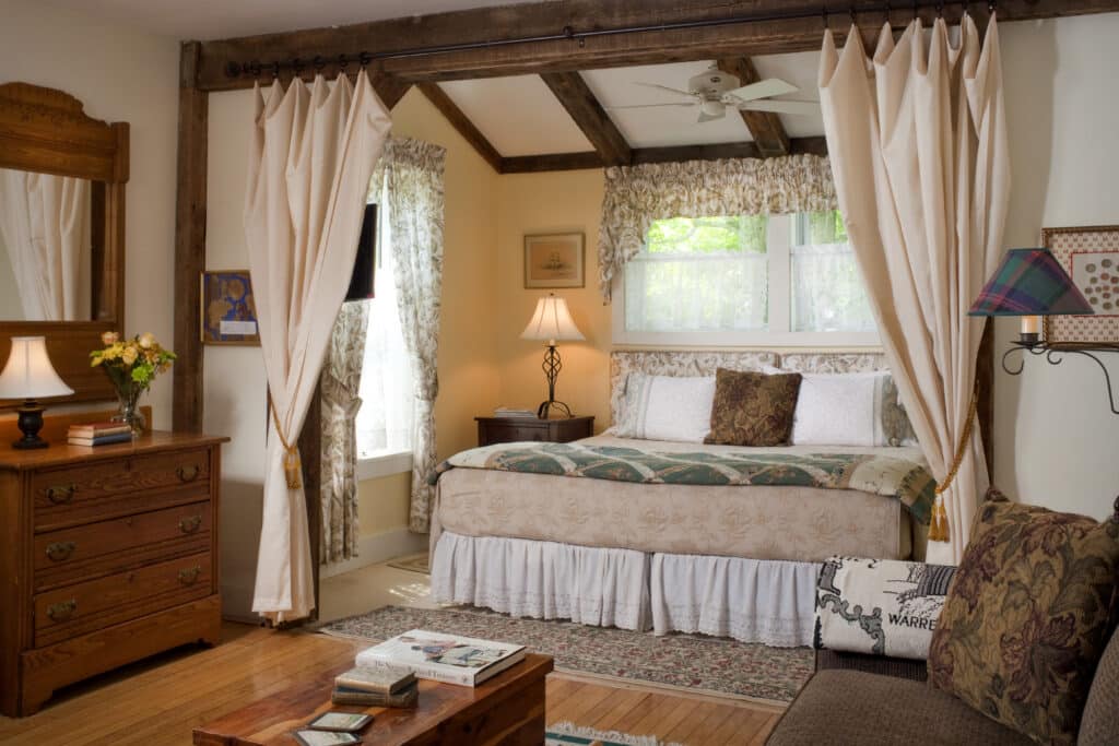 The beautiful Allen Suite at our Vermont B&B.