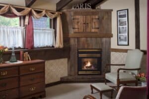 The Best Elopement Packages in Vermont, Vermont honeymoon, photo of a beautiful suite at the West Hill House Bed and Breakfast